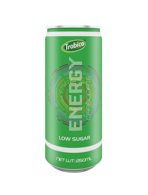 250ml alu low sugar energy drink